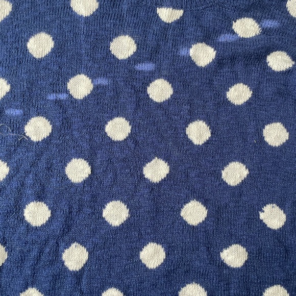 Beach Riot Blue Polka dot sweater - Picture 3 of 8